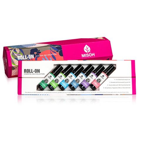 Roll-On Essential Oils Collection - Set of 6